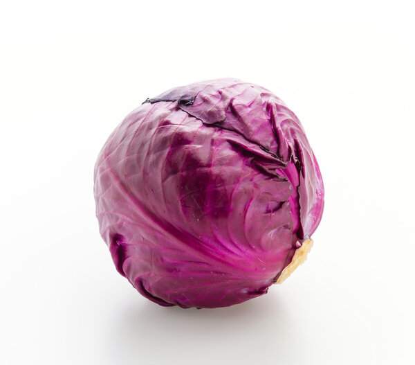Cabbage isolated on white