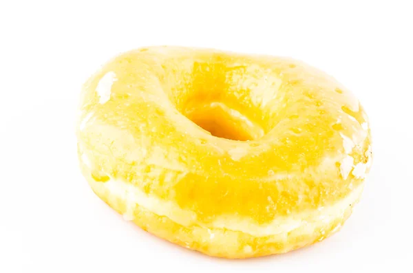 Donut isoliert auf weißem Hintergrund — Stockfoto