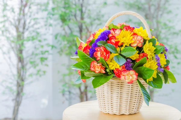 꽃 바구니 — 스톡 사진