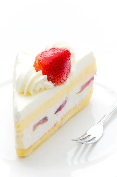 Gâteau aux fraises — Photo