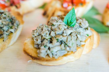 bruschetta.