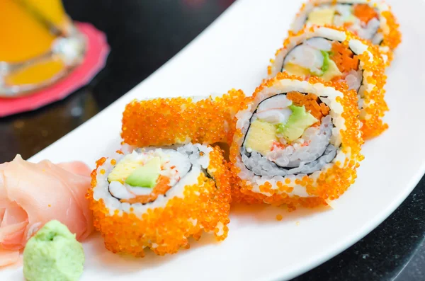 Close-up van sushi — Stockfoto