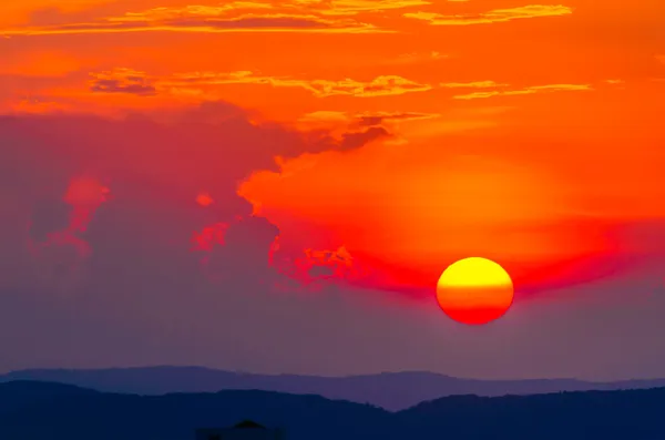 Sunset sky — Stock Photo, Image