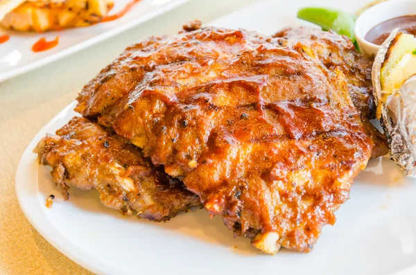 Bbq ribs steak — Stock Photo, Image