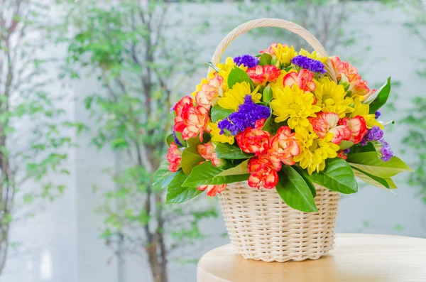 꽃 바구니 — 스톡 사진