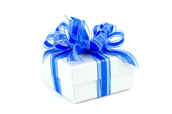 Gift box isolated white background — Stock Photo, Image