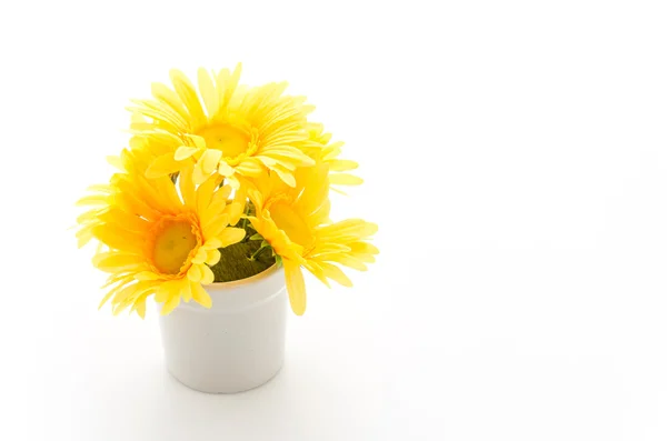 Bouquet fiori isolati su bianco — Foto Stock