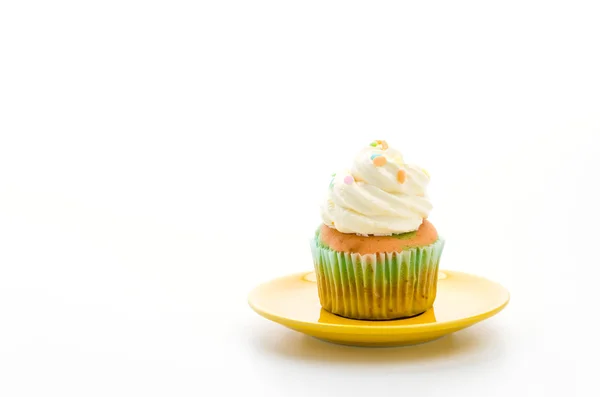 Cupcakes isolated on white background — Stock Photo, Image