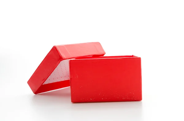 Red giftbox — Stock Photo, Image