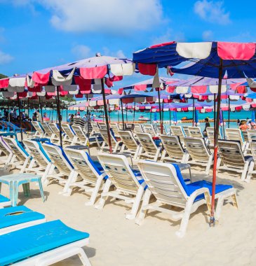 pattaya şehir Tayland Koh Larne Adası tropik beach