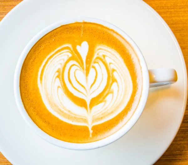 Latte art coffee — Stock Photo, Image