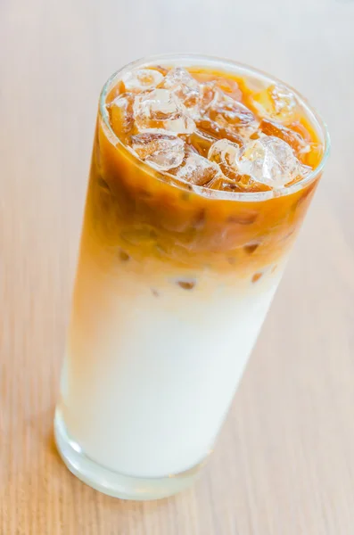 Iced latte koffie — Stockfoto