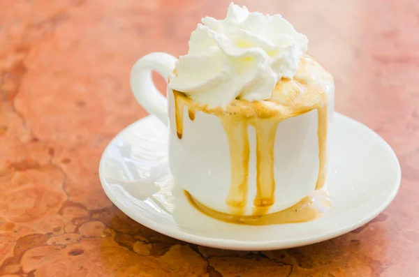 Koffie ranselende room — Stockfoto