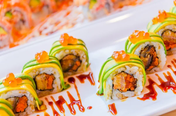 Rollos de sushi — Foto de Stock