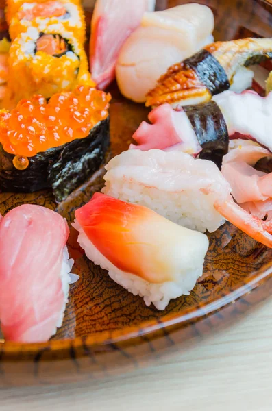 Primo piano del sushi — Foto Stock