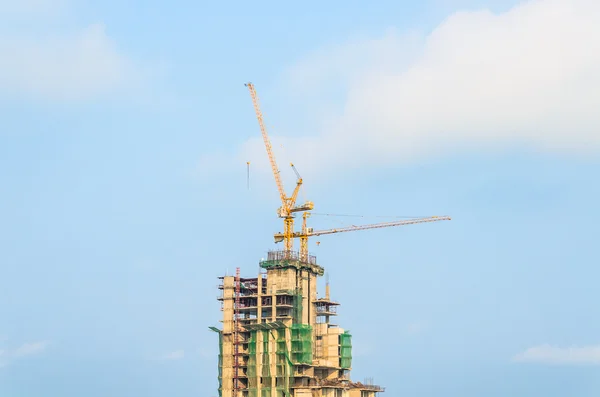 Construction crane building — Stock Photo, Image