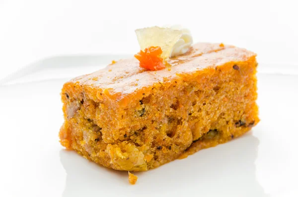 Pastel de zanahoria — Foto de Stock