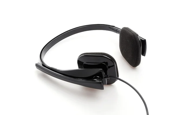 Headphone isolated white background — Stock Photo, Image