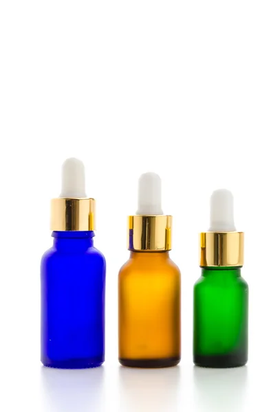 Cosmetics bottles — Stock Photo, Image