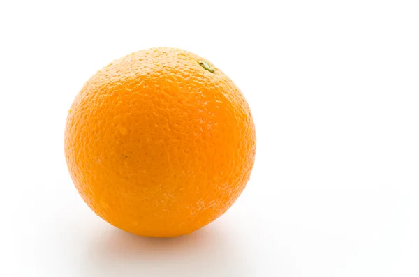 Orange isoliert auf Weiß — Stockfoto