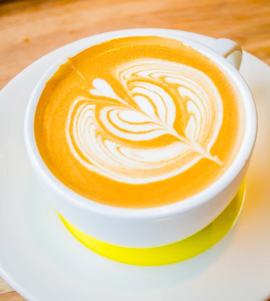 Kopi Latte Art — Stok Foto