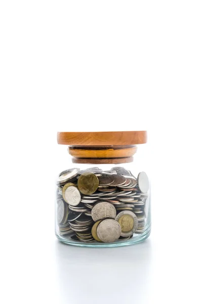 Dinheiro de jarra — Fotografia de Stock