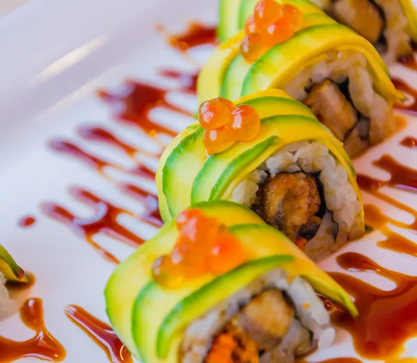 Rollos de sushi — Foto de Stock