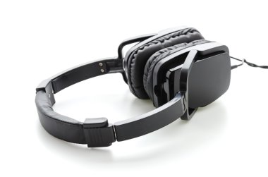 beyaz izole kulaklık