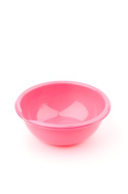 plastik kase izole beyaz arka plan