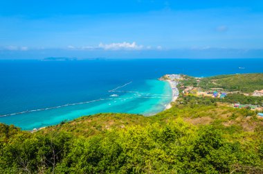 pattaya şehir Tayland Koh Larne Adası tropik beach