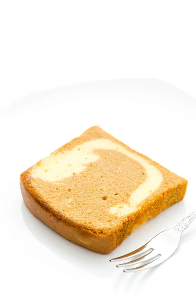 Bolo de manteiga — Fotografia de Stock