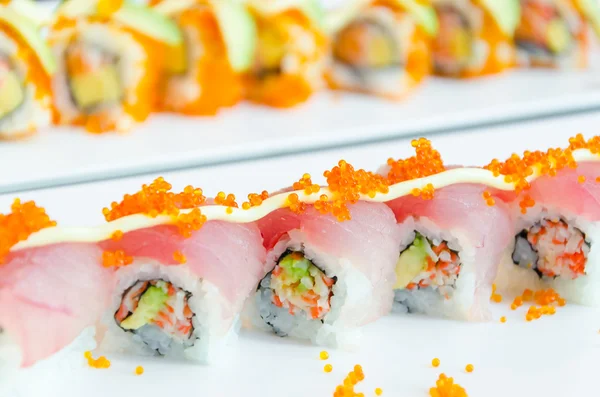 Sushi close-up — Fotografia de Stock
