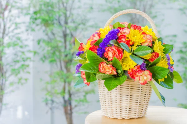 Flower basket — Stock Photo, Image