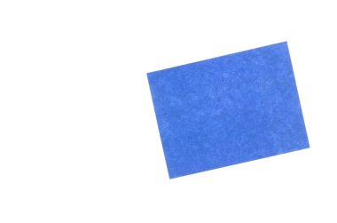 Beyaz arka plan üzerinde izole kağıt Not