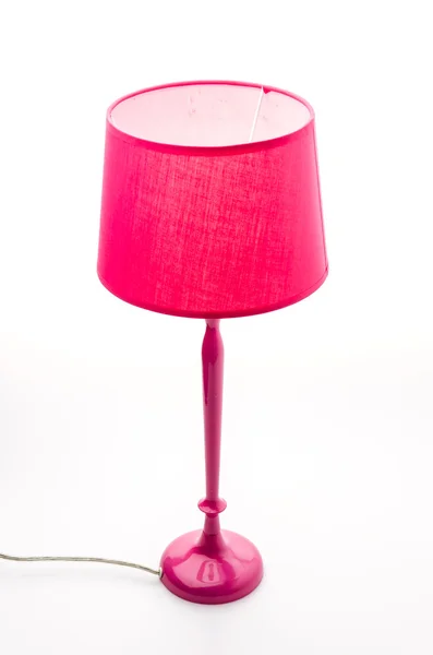 Lampa izolovaných na bílém — Stock fotografie