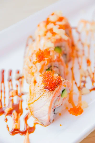 Rotoli di sushi — Foto Stock