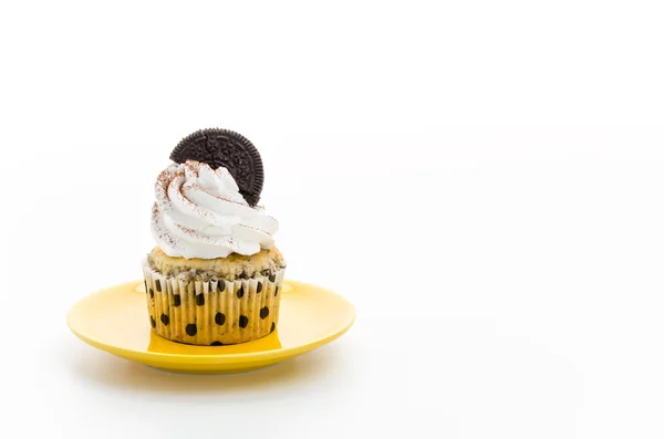 Cupcake isolati su sfondo bianco — Foto Stock