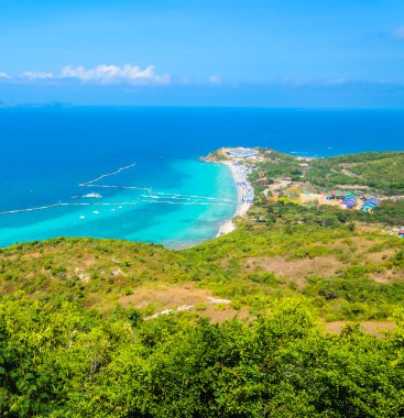 pattaya şehir Tayland Koh Larne Adası tropik beach