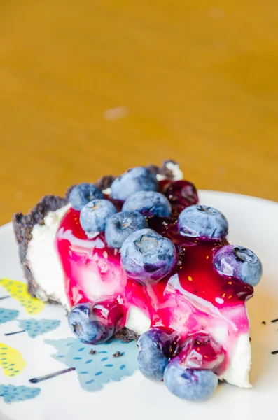 Blueberry cheesecake — Stockfoto