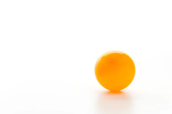 Кольоровий м'яч ізольований білий фон — стокове фото