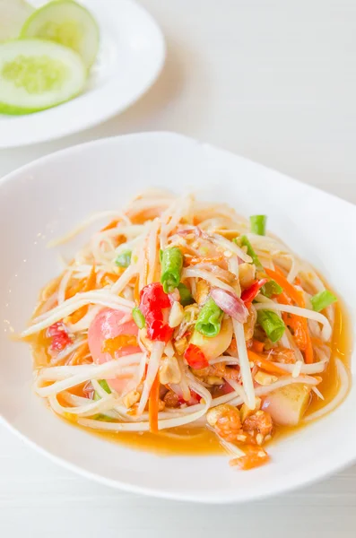 Ensalada de papaya verde —  Fotos de Stock