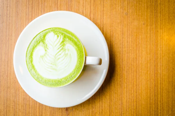 Té verde con leche — Foto de Stock