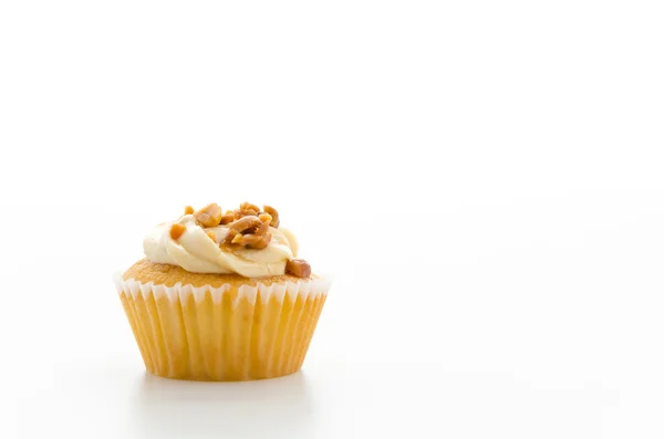 Nuts cupcake — Stock Photo, Image