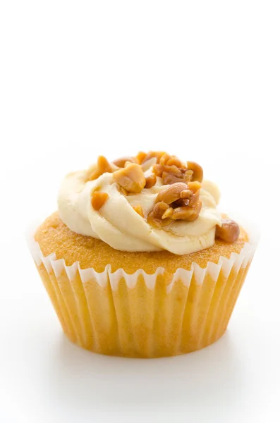 Nuts cupcake — Stock Photo, Image