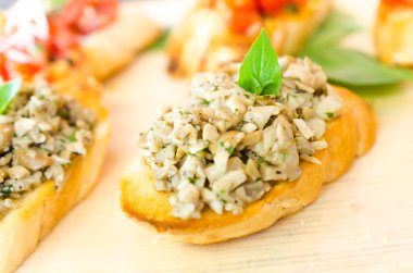 bruschetta.