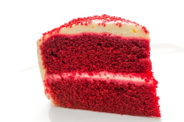 Rote Samttorte — Stockfoto