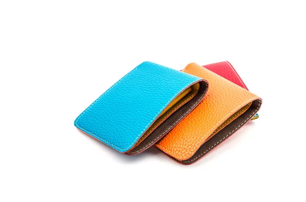 Leather wallet — Stock Photo, Image