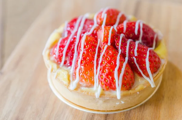 Tarte aux fraises — Photo