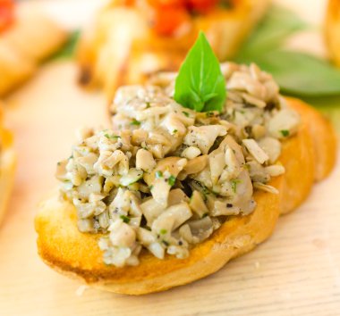 bruschetta.