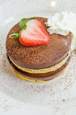 Çikolatalı puding gözleme